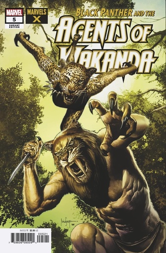 [AUG198981] Black Panther And The Agents Of Wakanda #5 (Suayan Marvels X Variant)