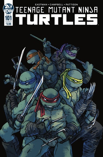 [OCT190724] Teenage Mutant Ninja Turtles: Ongoing #101 (Cover A Campbell)