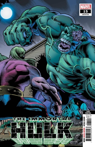 [MAR198658] Immortal Hulk #15 (3rd Printing Bennett Variant)