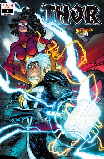 [JAN200932] Thor #4 (Garron Spider-Woman Variant)