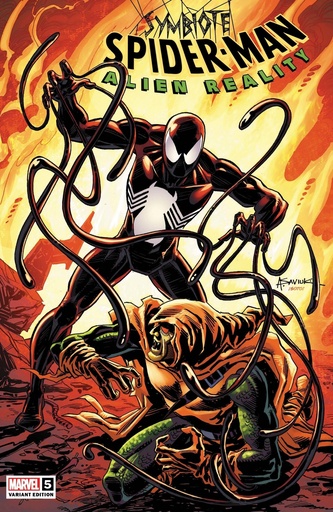 [FEB200934] Symbiote Spider-Man: Alien Reality #5 of 5 (Saviuk Variant)