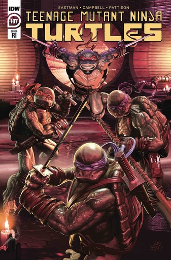 [APR200716] Teenage Mutant Ninja Turtles: Ongoing #107 (1:10 McArdell Variant)