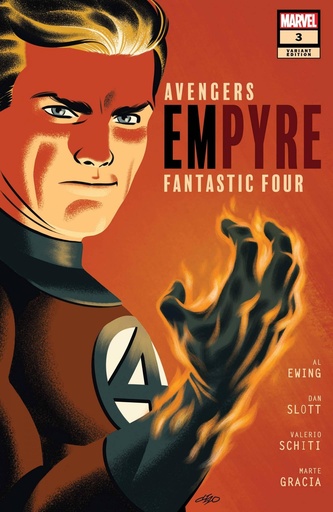 [MAR200840] Empyre #3 of 6 (Michael Cho Fantastic Four Variant)