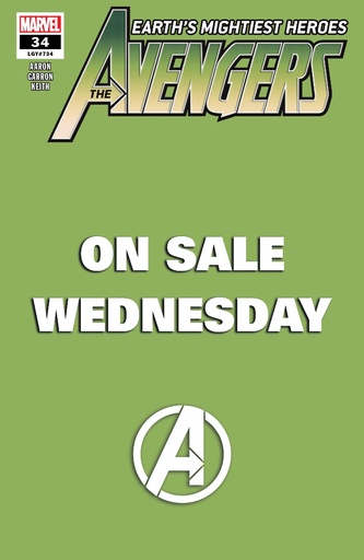 [APR208169] Avengers #34 (Marvel Wednesday Variant)