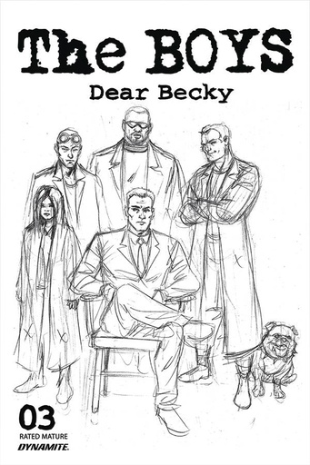 [APR208702] The Boys: Dear Becky #3 (Robertson Line Art Premium Bonus Variant)