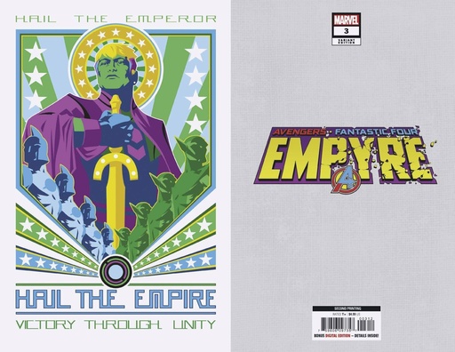 [JAN208951] Empyre #3 of 6 (2nd Printing Christopher Variant)