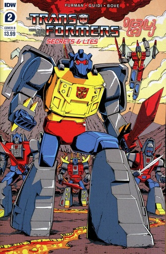 [MAR200704] Transformers 84: Secrets & Lies #2 of 4 (Cover B Coller)