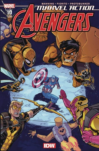 [APR208160] Marvel Action: Avengers #10 (2nd Printing)