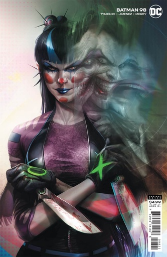 [JUL200415] Batman #98 (Card Stock Francesco Mattina Variant Joker War)