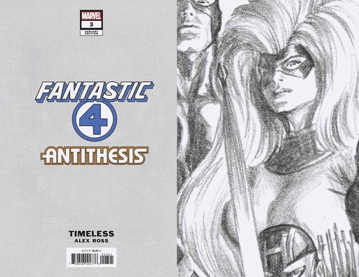 [JUN208926] Fantastic Four: Antithesis #3 of 4 (Alex Ross Medusa Timeless Virgin Sketch Variant)