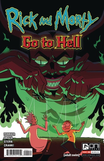 [JUN201242] Rick and Morty: Go To Hell #4 (Cover A Oroza)