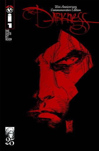 [JUL209125] The Darkness: 25th Anniversary Edition #1 (Cover C Marc Silvestri Red Cover)