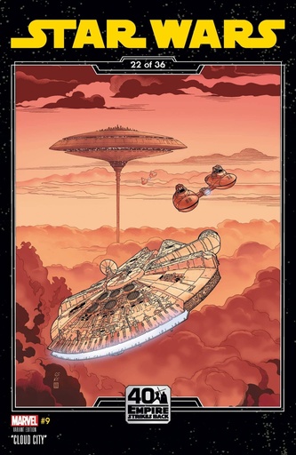 [OCT200670] Star Wars #9 (Sprouse Empire Strikes Back Variant)