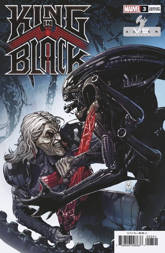 [NOV200464] King In Black #3 of 5 (Giangiordano Marvel vs. Alien Variant)