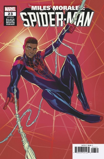 [DEC200529] Miles Morales: Spider-Man #23 (Souza Black History Month Variant KIB)