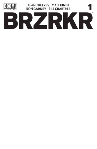 [AUG200961] BRZRKR (Berzerker) #1 of 12 (Cover E Blank Sketch Variant)