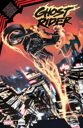 [JAN210530] King In Black: Ghost Rider #1 (Gerald Parel Variant)