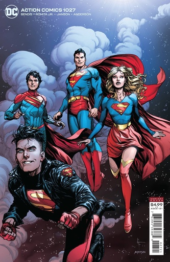 [JUL208394] Action Comics #1027 (Gary Frank Variant)