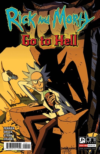 [AUG201483] Rick and Morty: Go To Hell #5 (Cover A Oroza)