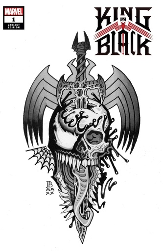 [OCT200505] King In Black #1 of 5 (Bederman Tattoo Variant)