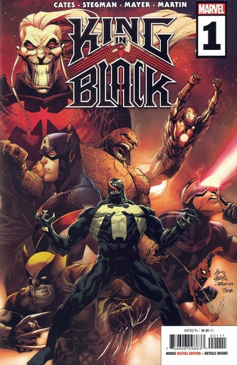 [OCT200496X] King In Black #1 of 5 (Secret Variant)